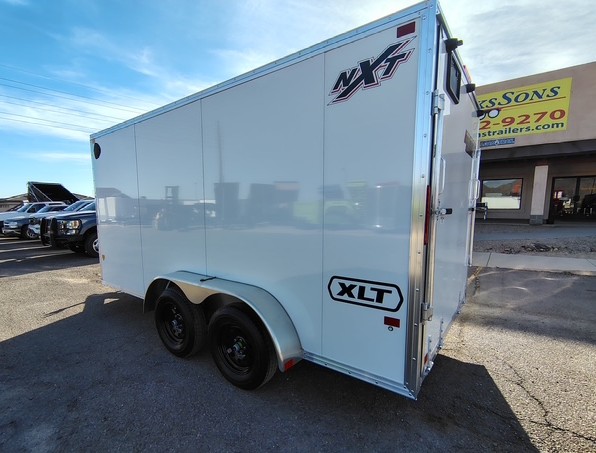 14x7 All Aluminum XLTP Enclosed, 7K GVWR, Limited Edition, Ramp Door - Image 4