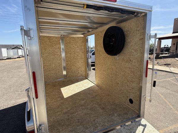 10x6 All Aluminum XLT-P2 Enclosed, 3K GVWR, Limited Edition, Ramp Door