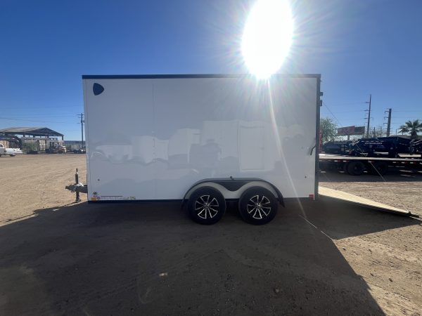 14x7 Indigo DLX, 7K GVWR, Ramp Door
