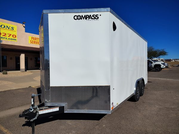 16x8.5 Indigo DLX, 10K GVWR, Ramp Door
