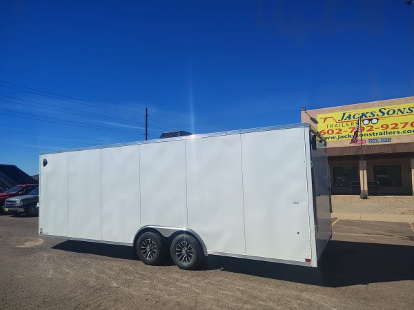 24x8.5 Jasper SE Car Hauler, 10K GVWR, AC/Heat, Ramp Door