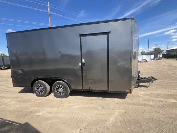 16x8.5 Jasper SE Car Hauler, 10K GVWR, Ramp Door
