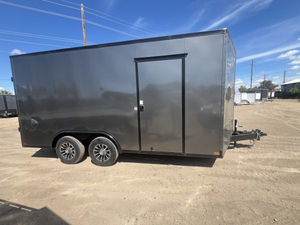 16x8.5 Jasper SE Car Hauler, 10K GVWR, Ramp Door