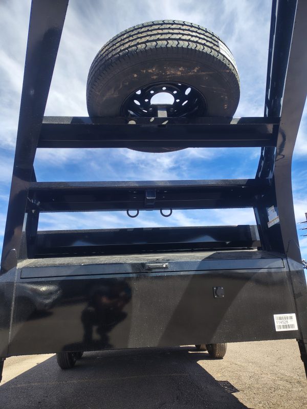 16x83 IronBull Gooseneck, Tandem Axle Dump, 15K GVWR, 24" Sides