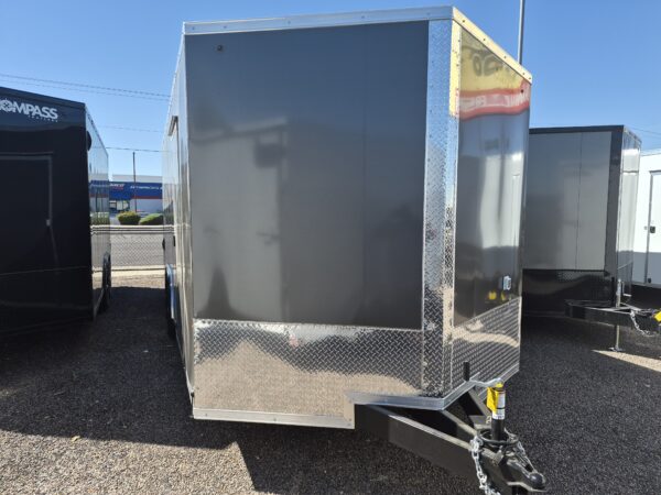 20x8.5 Jasper SE Car Hauler, 10K GVWR, A/C, Rubber Flooring, White Vinyl Walls/Ceiling, Ramp Door