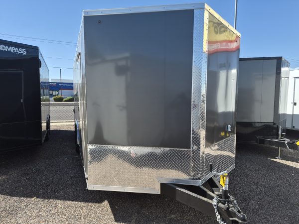 20x8.5 Jasper SE Car Hauler, 10K GVWR, A/C, Rubber Flooring, White Vinyl Walls/Ceiling, Ramp Door