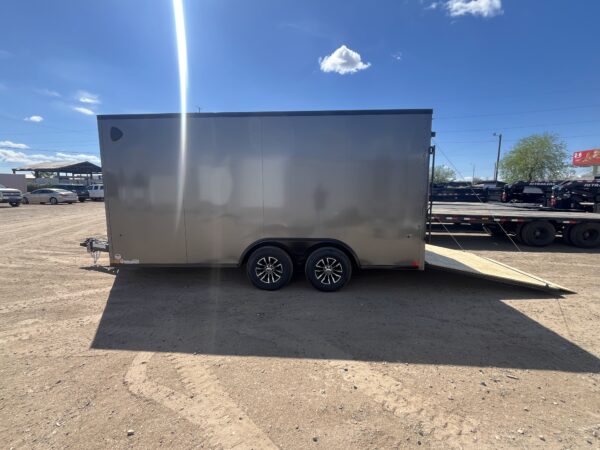 16x8.5 Jasper SE Car Hauler, 10K GVWR, Ramp Door