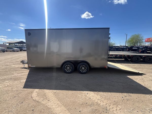 16x8.5 Jasper SE Car Hauler, 10K GVWR, Ramp Door