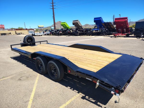 20x102" Tandem Axle, 10K GVWR, Drive Over Fenders, Buggy Hauler
