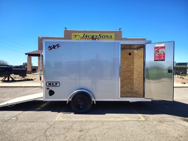 12x6 All Aluminum NXT Enclosed, 3K GVWR, Limited Edition, Ramp Door