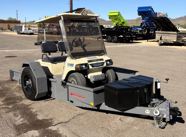 12x52 SL Series, Heavy Equipment Tilt Trailer, Single Axle, 7,700 GVWR