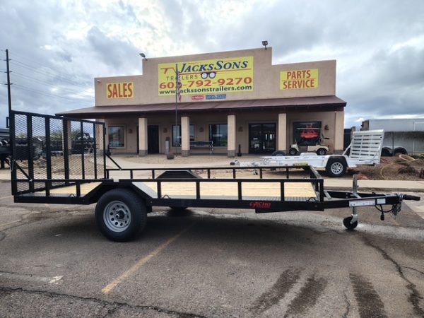 14x86" Single Axle With Brake, 5.2 GVWR, Drive Over Fenders, Utility