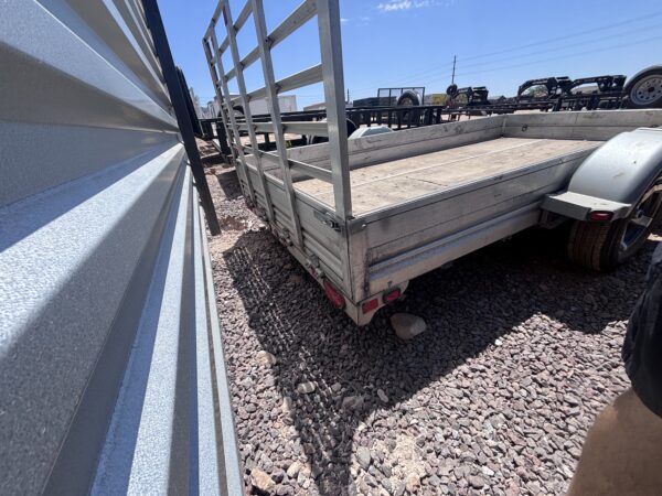 12x6 Single Axle Utility, Tailgate