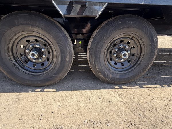30x102 Gooseneck Flat Deck with Singles, 15,680 GVWR, Monster Ramps