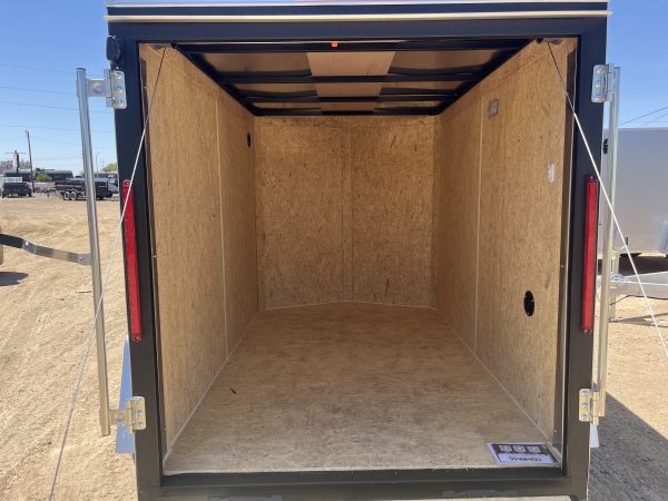 8x5 Indigo DLX, 3K GVWR, Ramp Door, 6" Reduced Height