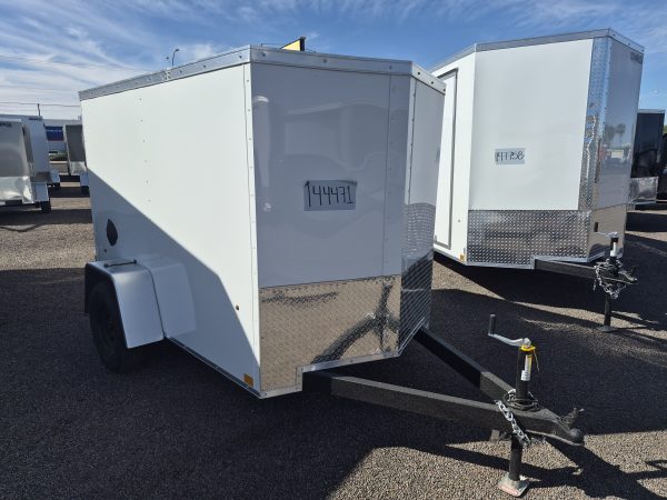 08x5 Indigo DLX, 3K GVWR, Minus 6" Extra Height, Ramp Door