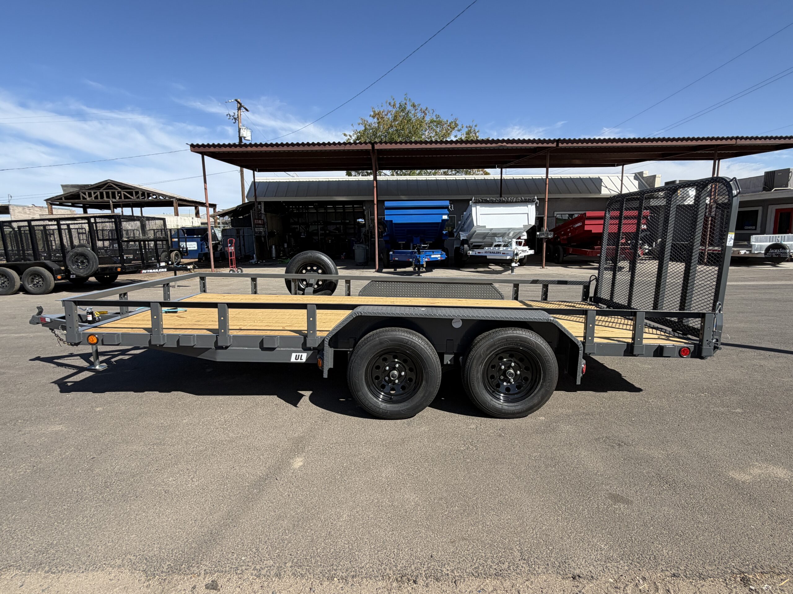16x83 Tandem Axle, 7K GVWR, Channel Utility - Image 2