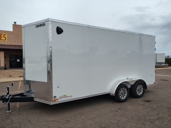 16x7 Jasper SE, 7K GVWR, Standard Height - No Slope, Ramp Door