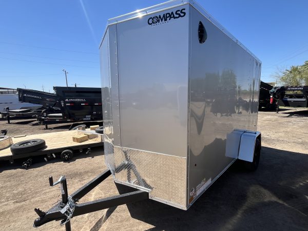 12x6 Indigo DLX, 3K GVWR, Ramp Door