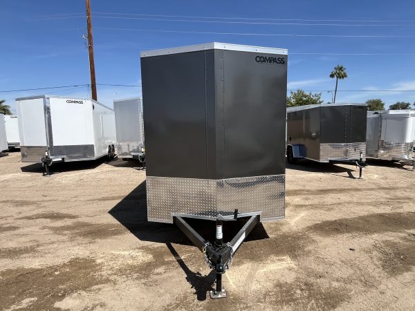 12x6 Indigo DLX, 3K GVWR, Ramp Door