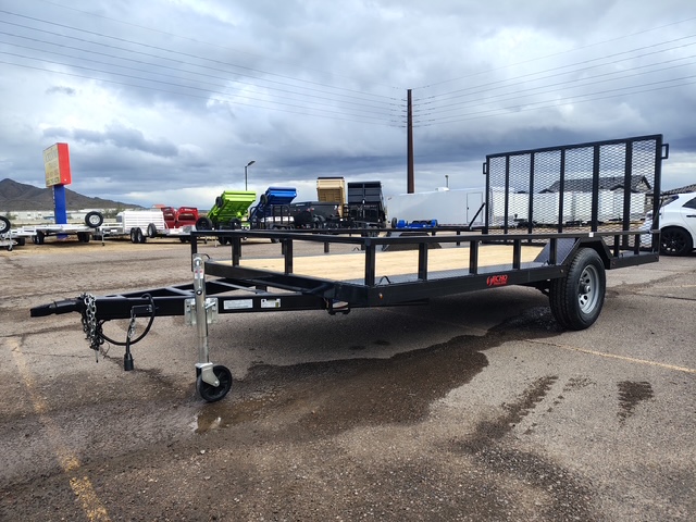 14x86" Single Axle With Brake, 5.2 GVWR, Drive Over Fenders, Utility - Image 2
