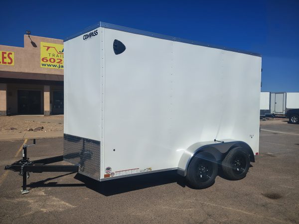 12x7 Indigo DLX, 7K GVWR, Ramp Door