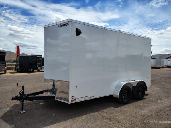 14x7 Indigo DLX, 7K GVWR, Ramp Door
