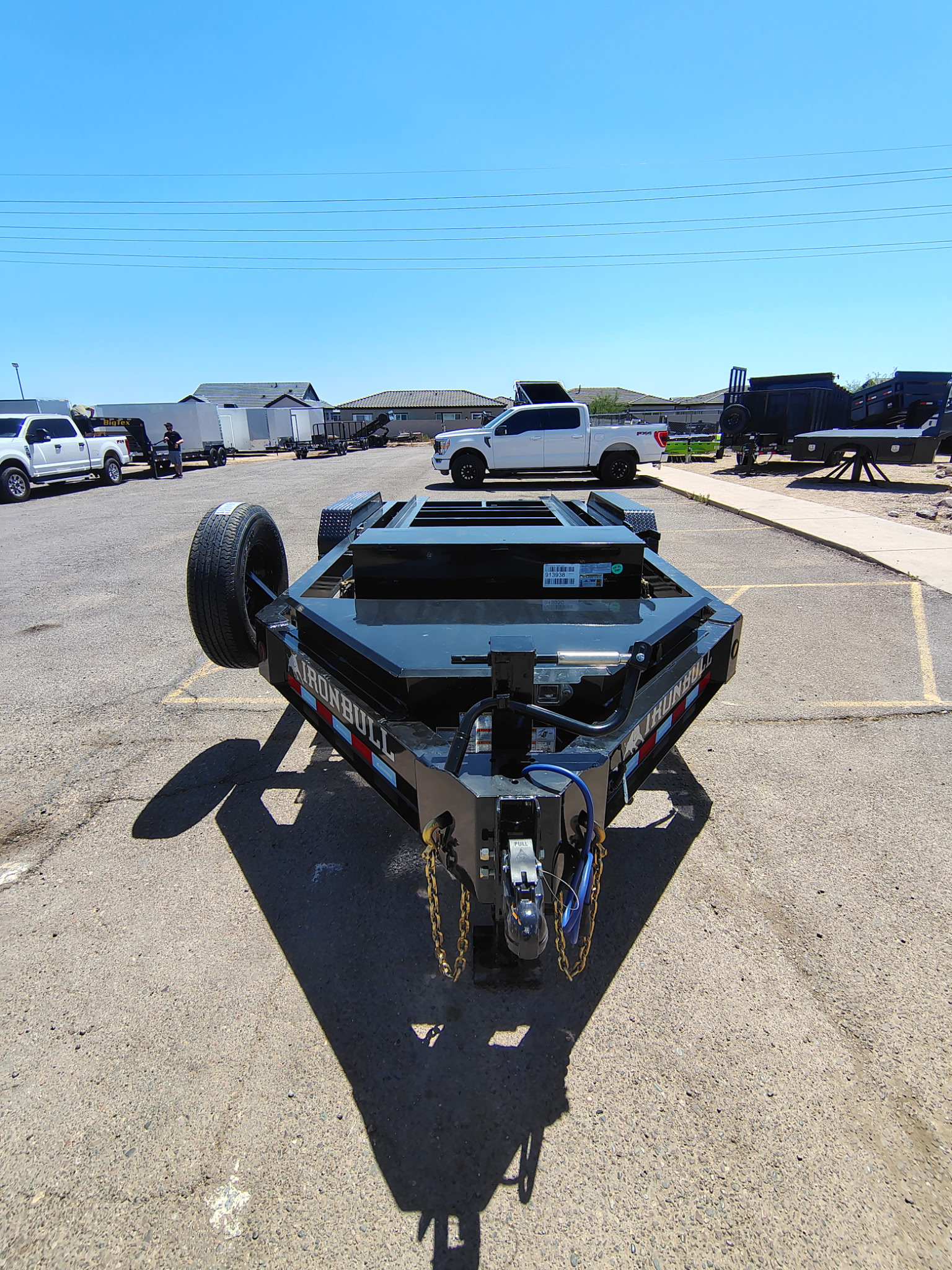 16x83 Ironbull Tandem Axle, Roll Off Chassis, 15K GVWR - Image 8