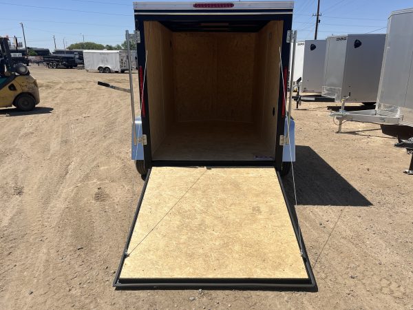 8x5 Indigo DLX, 3K GVWR, Ramp Door, 6" Reduced Height