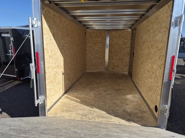 12x6 All Aluminum NXT Enclosed, 3K GVWR, Limited Edition, Ramp Door