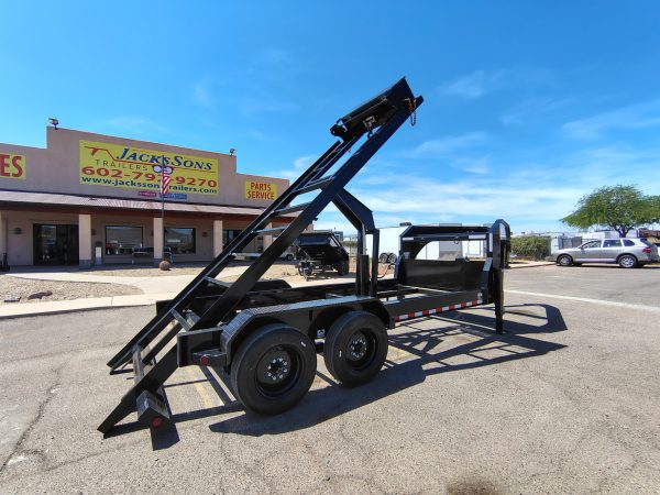 16x83 Ironbull Gooseneck, Tandem Axle, Roll Off Chassis, 16K GVWR, 16 PLY