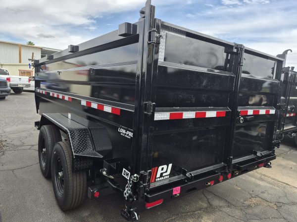 14x83 Tandem Axle, 15,400 GVWR, Low Pro Dump, 48" Sides, 14 Ply Tires