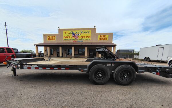 20x83 IronBull, Tandem Axle, 14K GVWR, Rampage Ramps