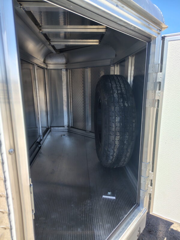 18x82 All Aluminum, 10K GVWR, Heavy Tandem Axle, XL Tilt w/ Cargo Box (8218H-XL-TILT-TA-EL-RTD-CB)