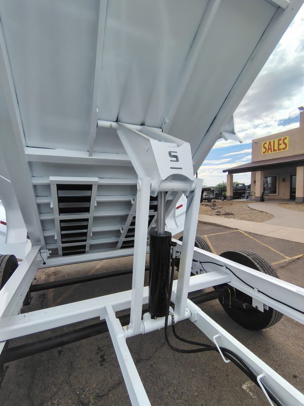 14x83 Tandem Axle, 15,400 GVWR, Low Pro Dump, 36" Sides, 14 Ply Tires