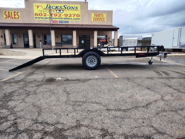 14x86" Single Axle With Brake, 5.2 GVWR, Drive Over Fenders, Utility - Image 3