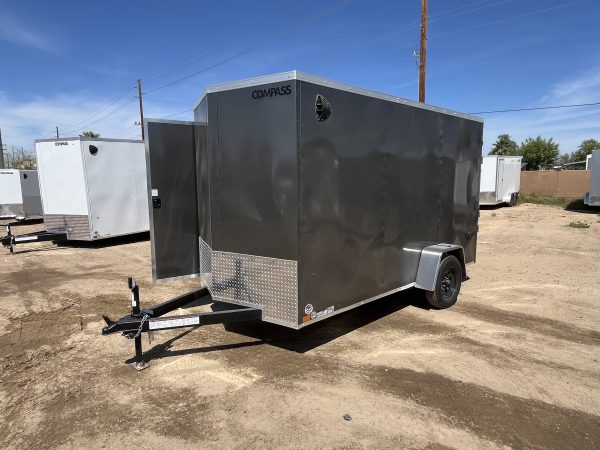 12x6 Indigo DLX, 3K GVWR, Ramp Door