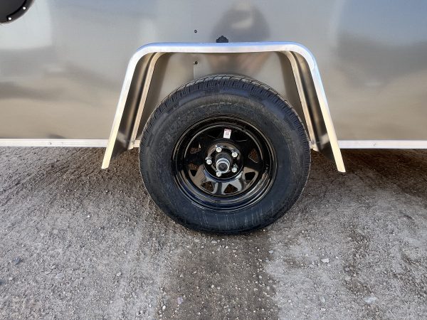 12x6 Indigo DLX, 3K GVWR, Ramp Door