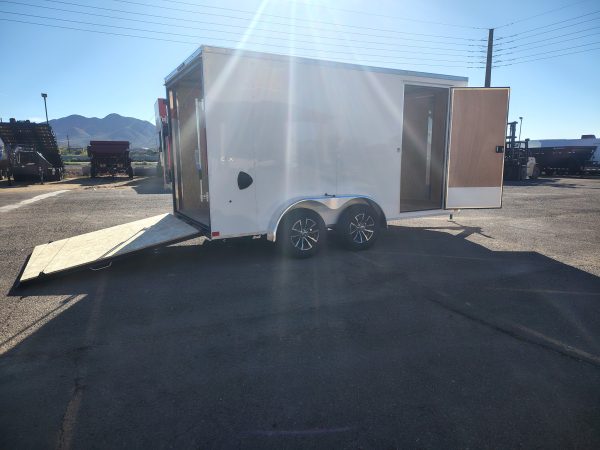 14x7 Indigo DLX, 7K GVWR, Ramp Door