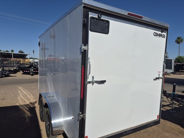 14x7 Indigo DLX, 7K GVWR, Ramp Door, Wall Posts - 24" OC to 16"