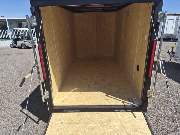 10x5 Indigo DLX, 3K GVWR, Ramp Door, 6'' Reduced Height