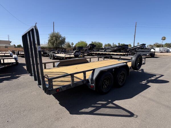 16x83 Tandem Axle, 7K GVWR, Channel Utility