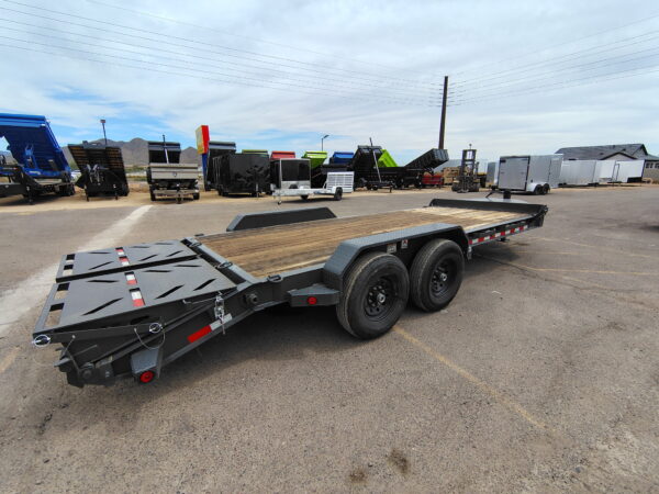 20x83 IronBull, Tandem Axle, 14K GVWR, Rampage Ramps