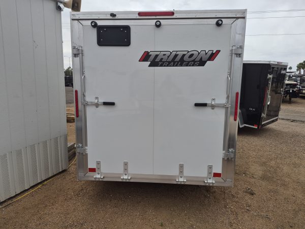12x6 All Aluminum XLT-P Enclosed, 3K GVWR, Side Door, Ramp Door