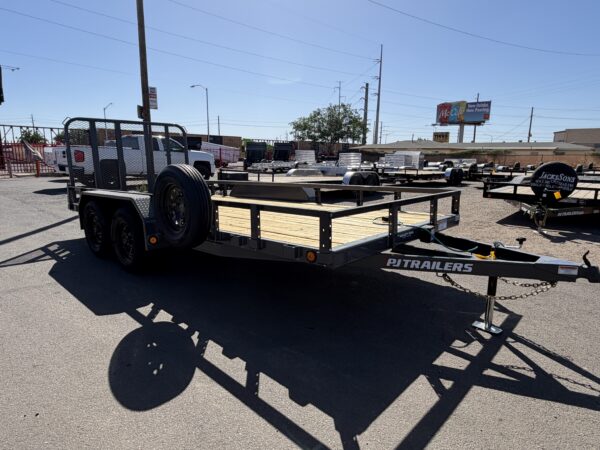 16x83 Tandem Axle, 7K GVWR, Channel Utility