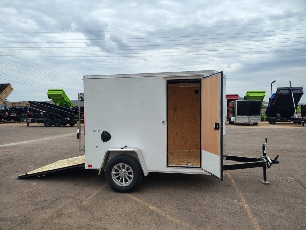08x5 Indigo DLX, 3K GVWR, 24" Side Entry Door, Ramp Door