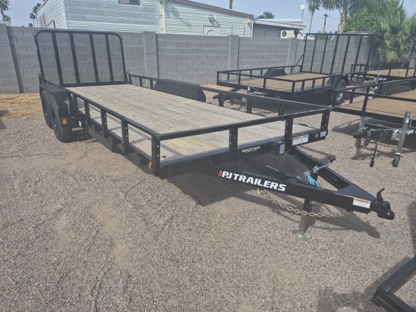 20x83 Tandem Axle, 7K GVWR, Channel Utility