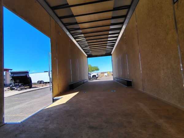28x8.5 Jasper SE Car Hauler, Triple Axle, 12" Extra Height, 21K GVWR, Ramp Door
