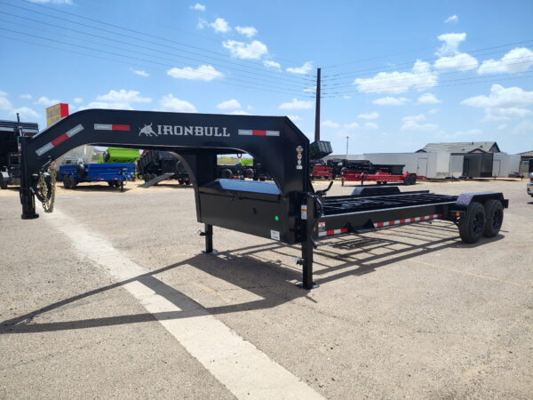 20x83 Ironbull Gooseneck, Tandem Axle, Roll Off Chassis, 16K GVWR, 16 PLY