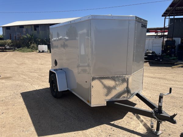 8x5 Indigo DLX, 3K GVWR, Ramp Door, 6" Reduced Height